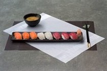 Hand moulded sushi (Nigiri-zushi)