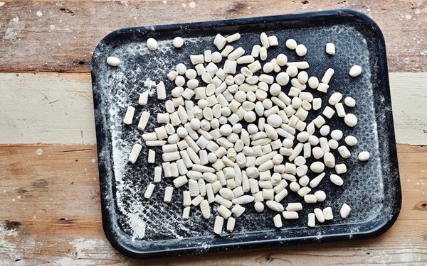 Hand rolled pasta: lombrichi & cicciones