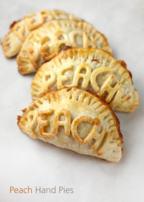 Handy peach pies