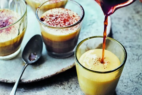 Hanoi-style egg coffee (Cà phê trứng)