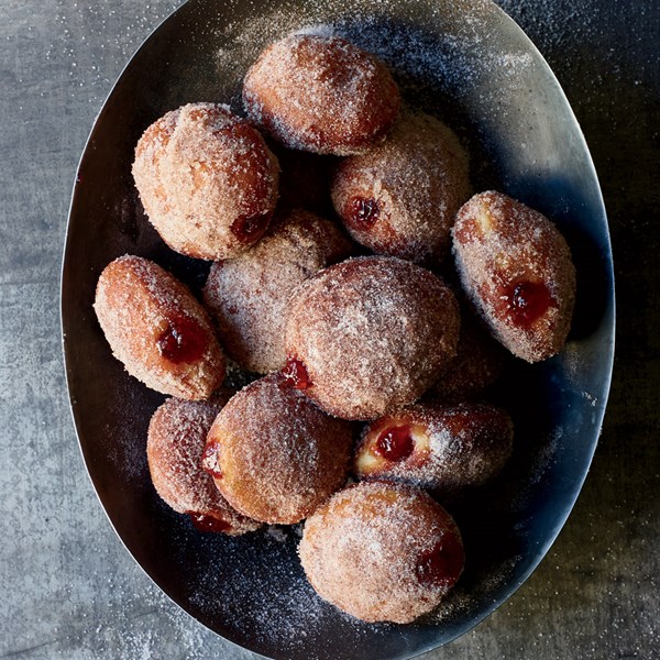 Hanukkah doughnuts