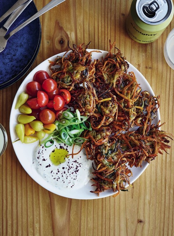 Hanukkah vege patties (Latkes)