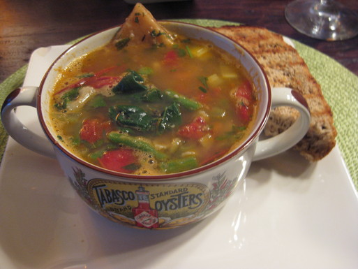 Happy accident minestrone