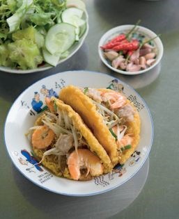 Happy Hue pancake (Bánh khoái)