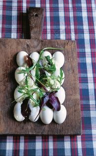 Hard-boiled eggs with mayonnaise (Oeuf mayo)