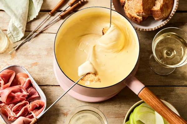 Hard cider fondue