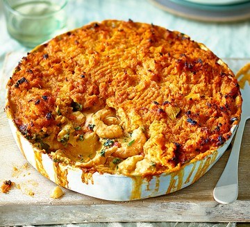 Harissa fish pie