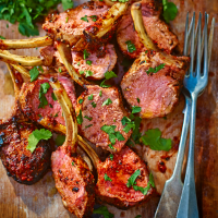 Harissa lamb racks