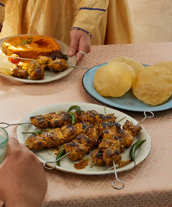 Hariyali chicken kebab