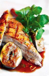 Harome honey-roast duck ‘on the rôtisserie’ with cinnamon and spices
