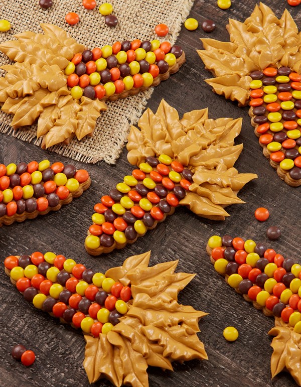 Harvest corn cookies