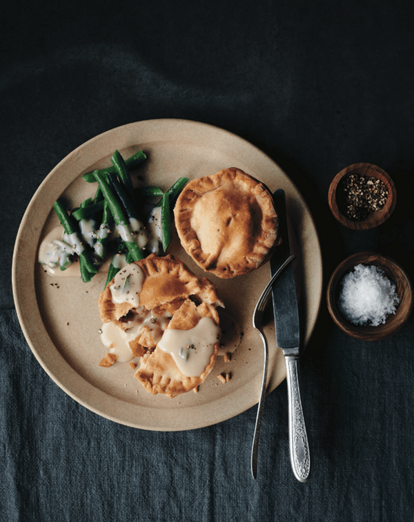 Harvest veggie pot pies