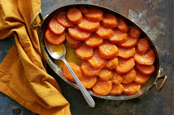 Harvey House candied sweet potatoes