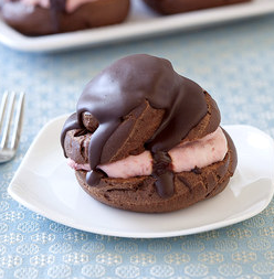 Harvey House chocolate puffs