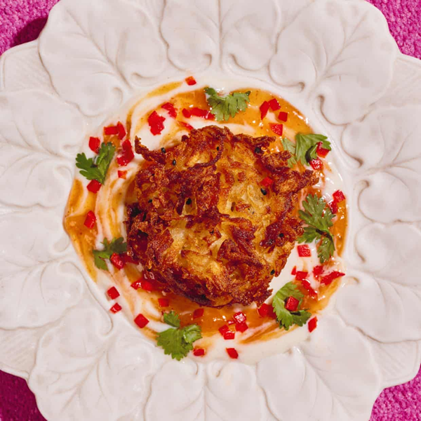 Hash brown bhajis