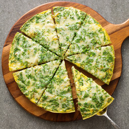 Hash brown frittata