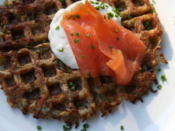 Hash brown waffles
