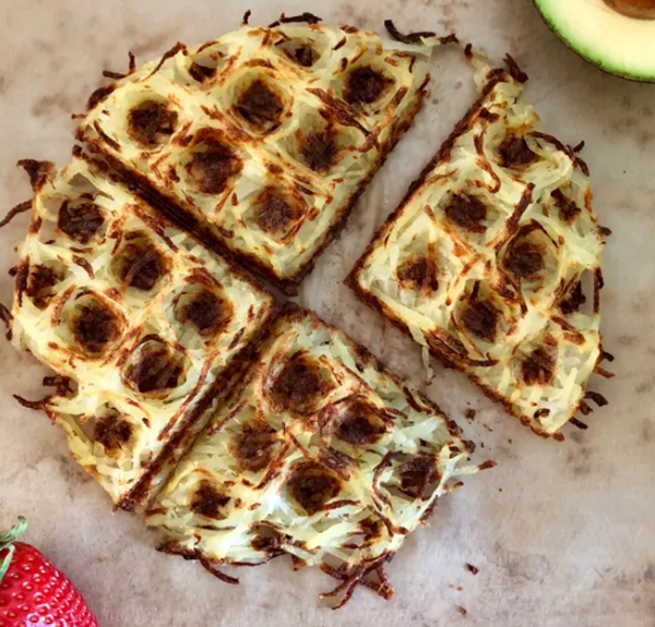 Hash brown waffles