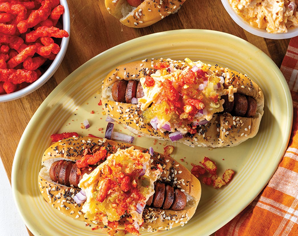 Hasselback dogs
