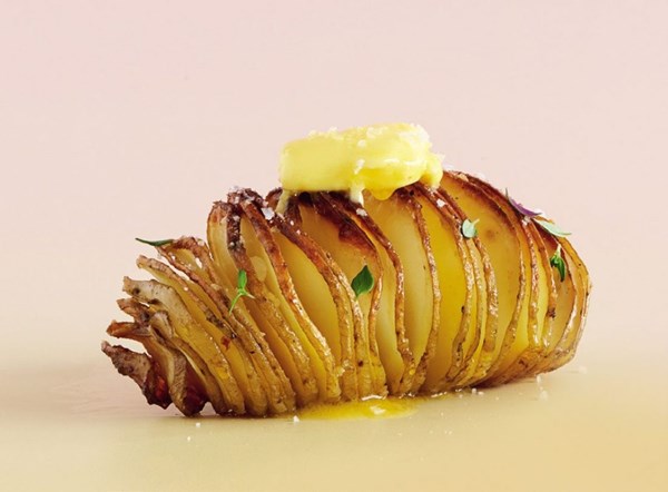 Hasselback potatoes