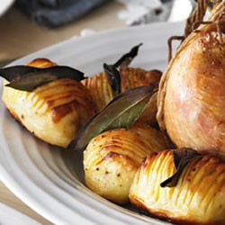 Hasselback potatoes