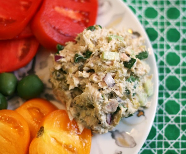 Hatch chile tuna salad