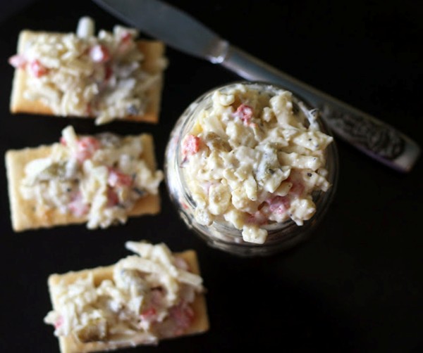 Hatch green chile pimento cheese