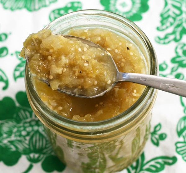Hatch green chile tomatillo sauce