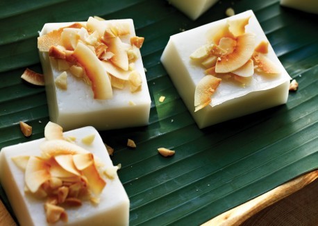 Haupia coconut pudding