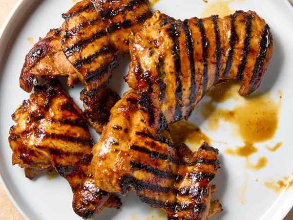 Hawai'i-style huli huli chicken 