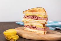 Hawaiian grilled cheese