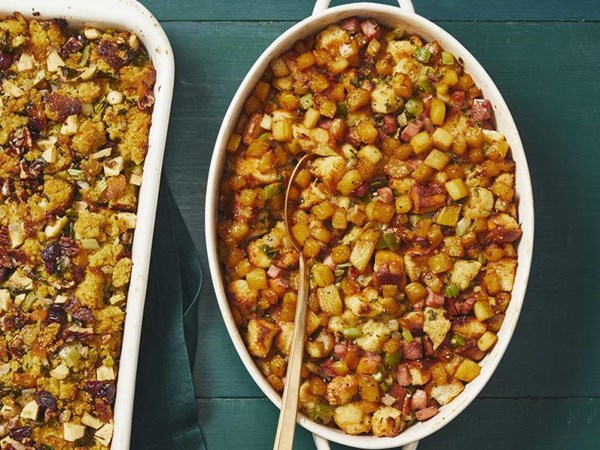 Hawaiian ham and pineapple stuffing