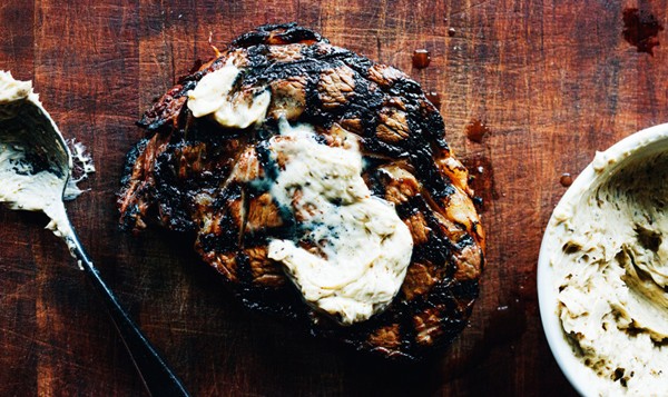 Hawaiian rib-eye steak