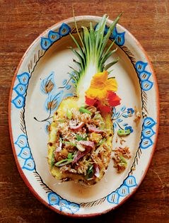 Hawaiian rice salad