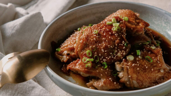 Hawaiian shoyu chicken