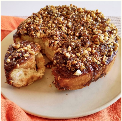 Hazelnut & butterscotch pull-aparts