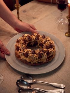 Hazelnut and chocolate Paris-Brest
