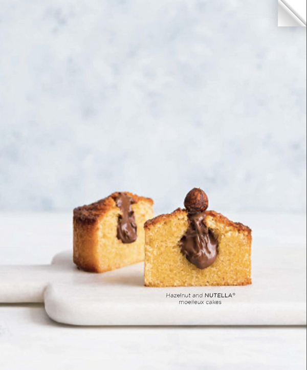Hazelnut and Nutella moelleux cakes