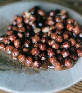 Hazelnut brittle