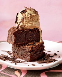 Hazelnut-brown butter brownies