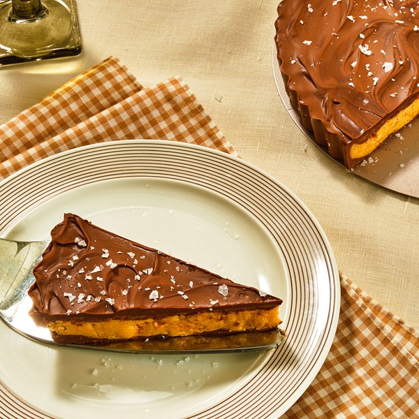 Hazelnut butter cup tart