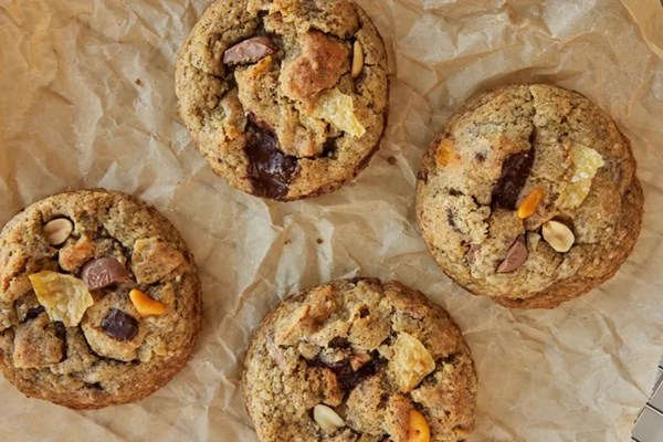 Hazelnut compost cookies