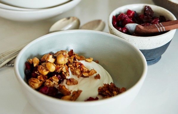 Hazelnut granola
