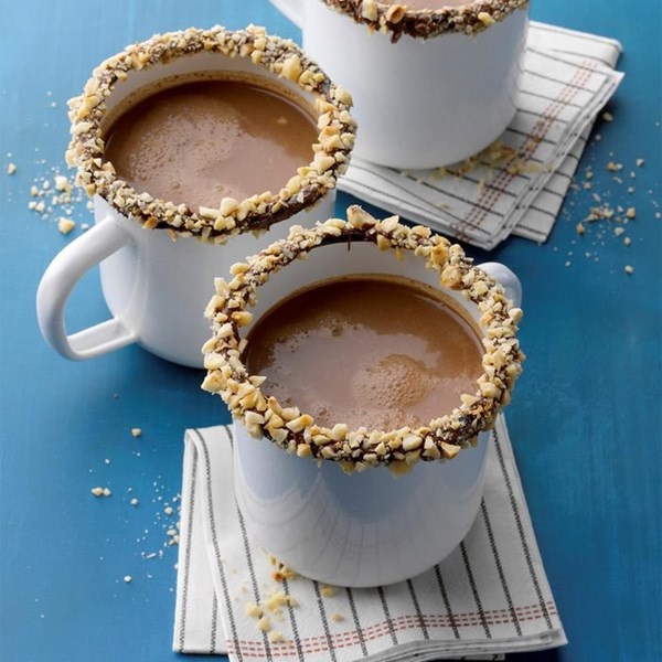 Hazelnut mocha [drinking chocolate]