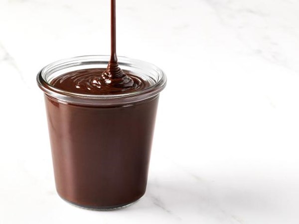 Hazelnut-mocha hot fudge