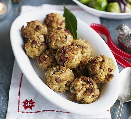 Hazelnut, pancetta & orange stuffing 