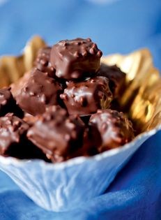 Hazelnut praline rochers