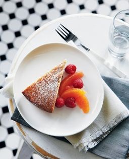 Hazelnut ricotta cake