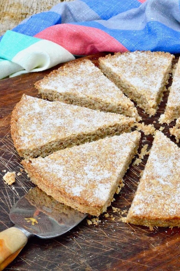 Hazelnut shortbread