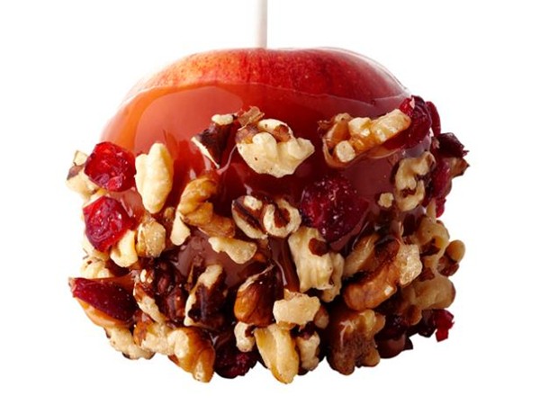 Health nut candy apples
